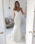 Top Simple Wedding Dresses Mermaid Sexy Spaghetti Straps Perfect Backless Beach Wedding Gown